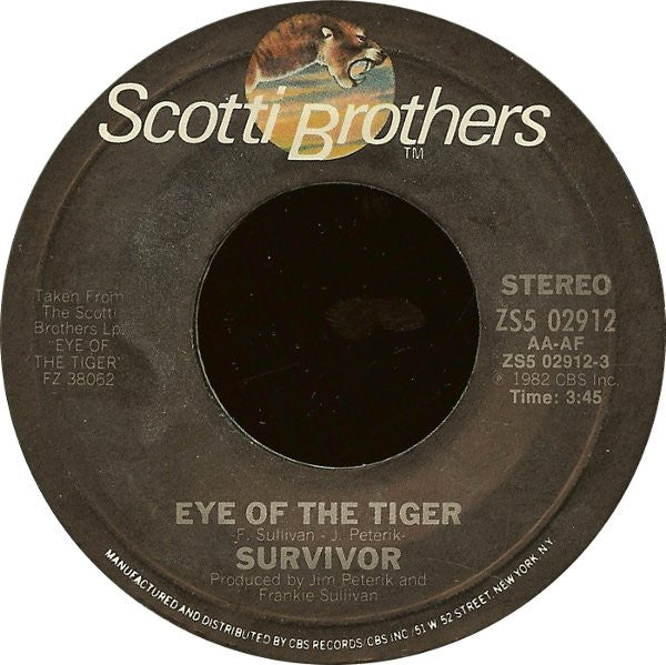 Survivor eye of the tiger