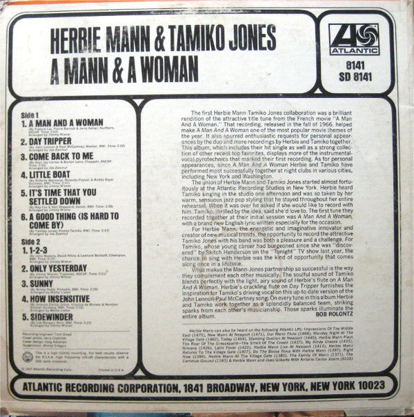 A man A woman