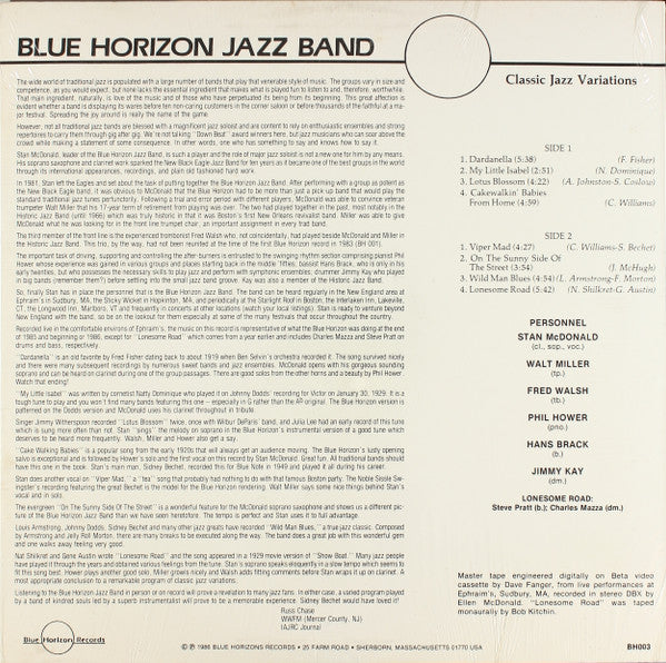 Classic Jazz Variations
