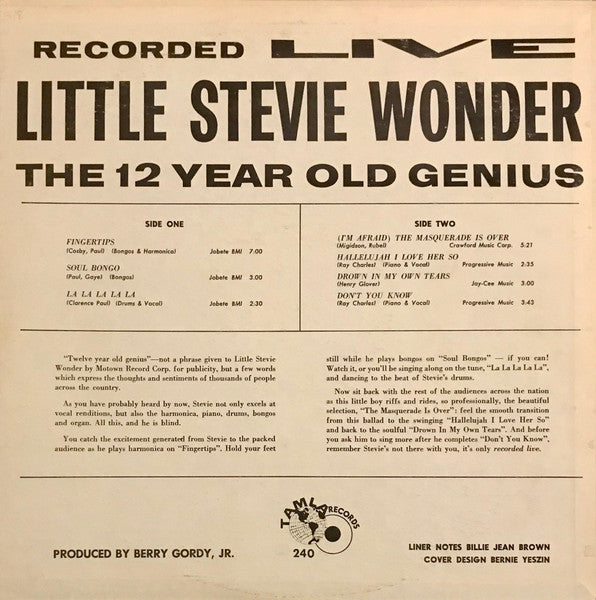 The 12 Year Old Genius - Recorded Live