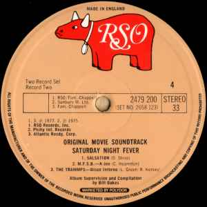 Saturday Night Fever (Movie Sound Track)
