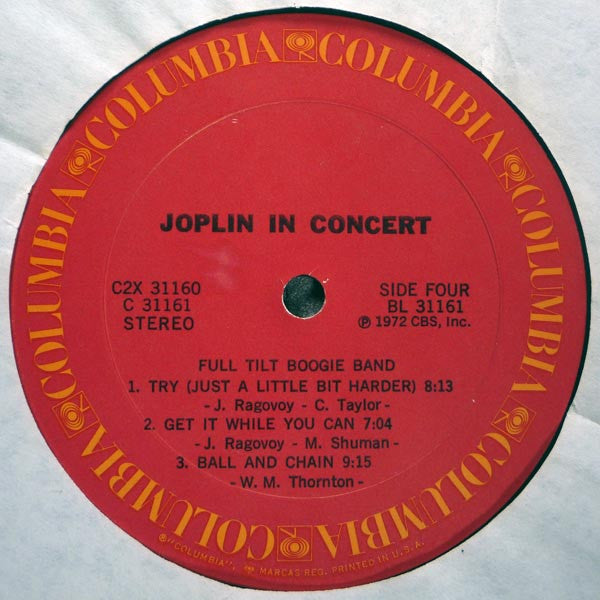 Joplin In Concert