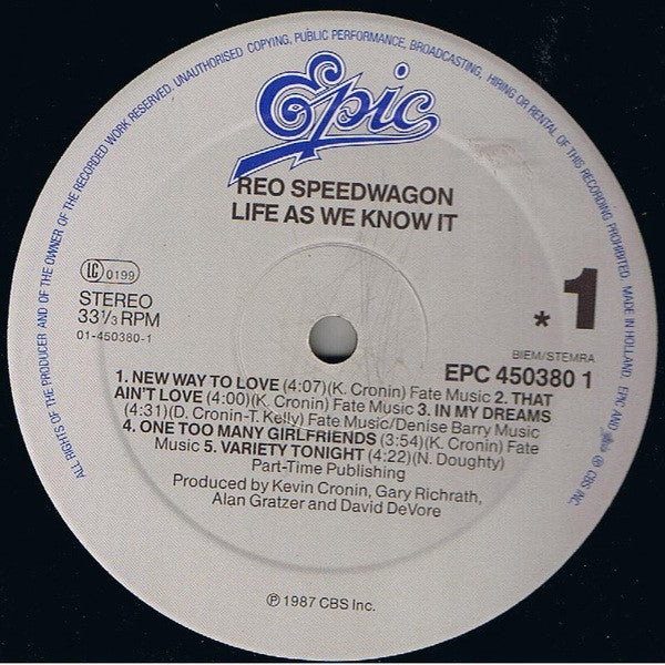 Life As We Know It