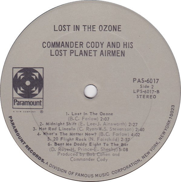 Lost In The Ozone