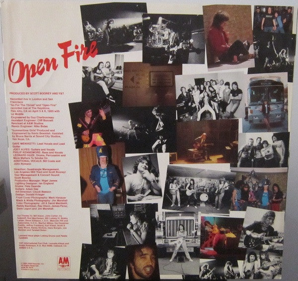 Open fire