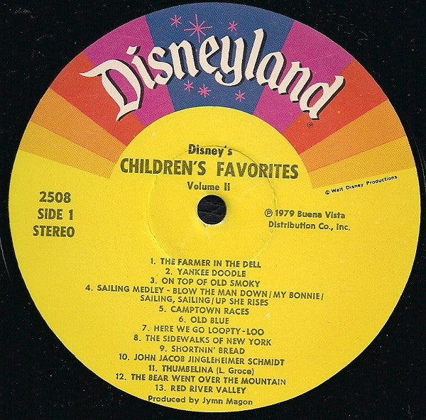 Disney's Children's Favorites Volume II