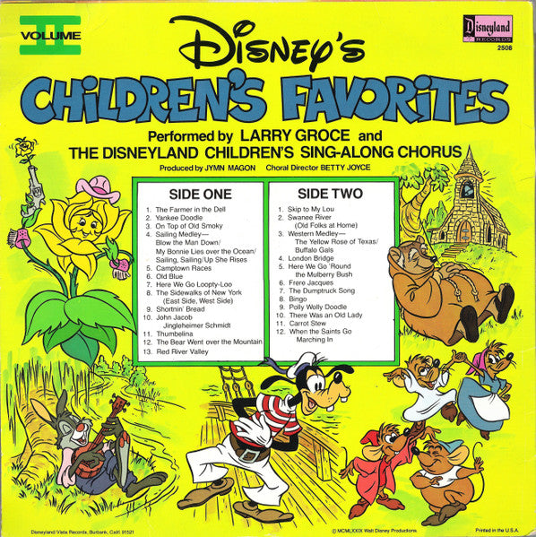 Disney's Children's Favorites Volume II