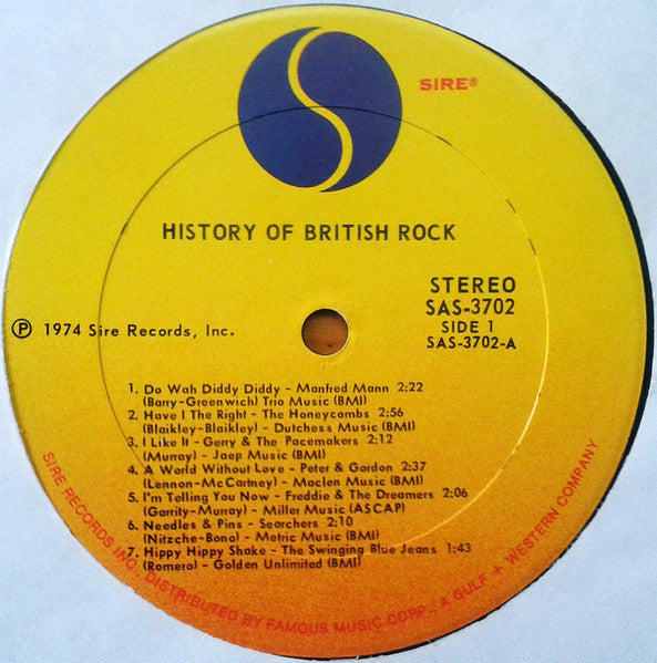 History Of British Rock