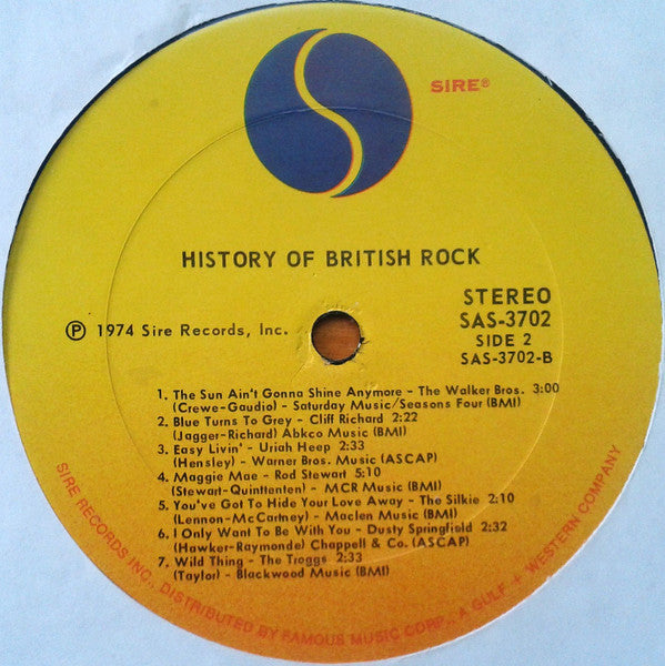 History Of British Rock