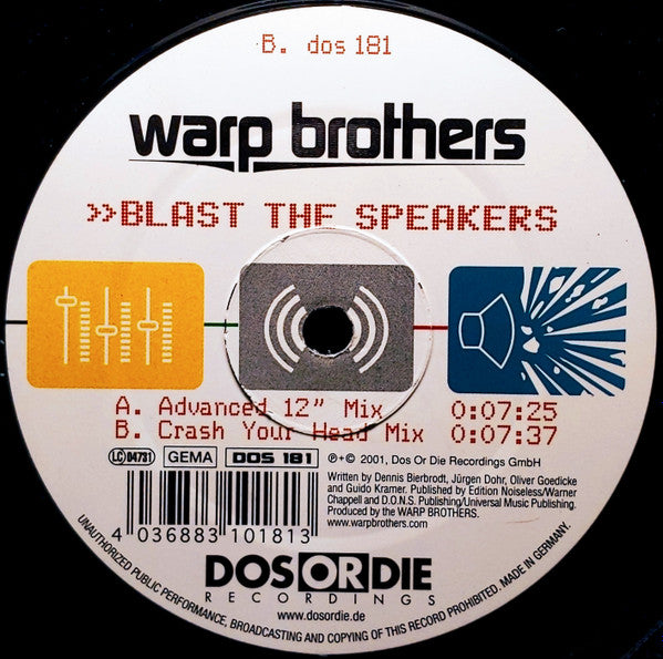 Blast the Speakers