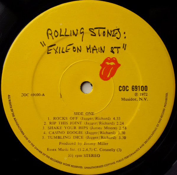 Exile on main st.
