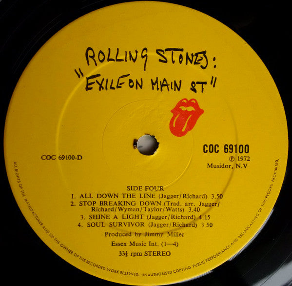 Exile on main st.