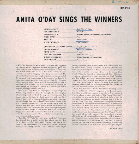 Sings The Winners