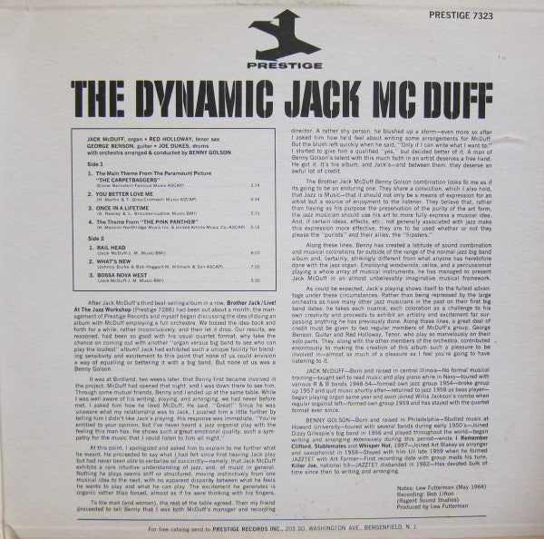 The Dynamic jack mc duff