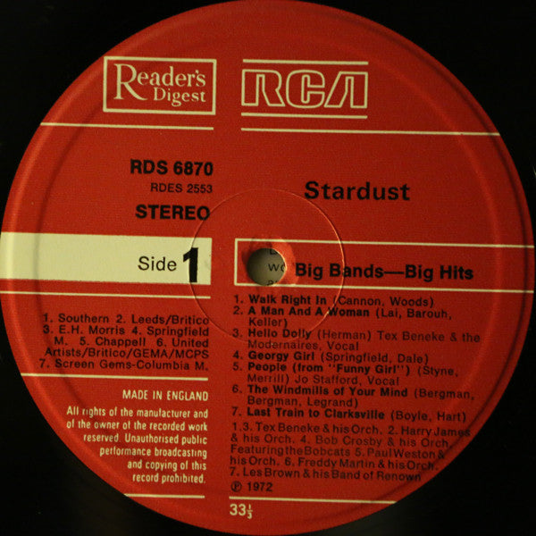 Recreating The Big Hits of the Big Bands