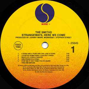 SMITHS / STRANGEWAYS HERE WE