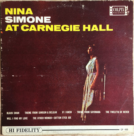 Nina Simone At Carnegie Hall