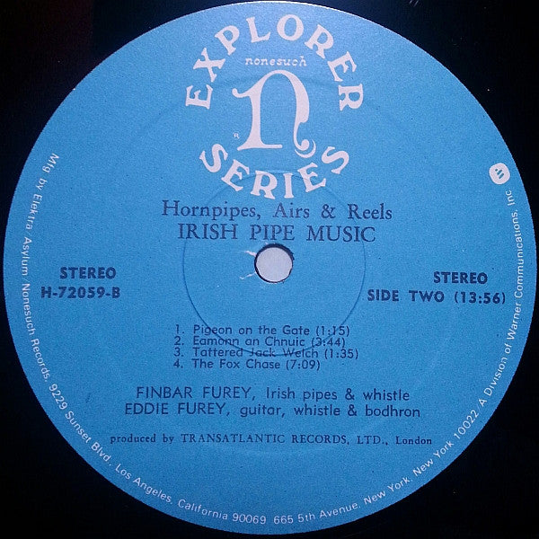 Irish Pipe Music: Hornpipes, Airs & Reels