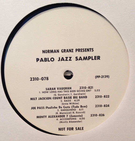 Pablo Jazz Sampler
