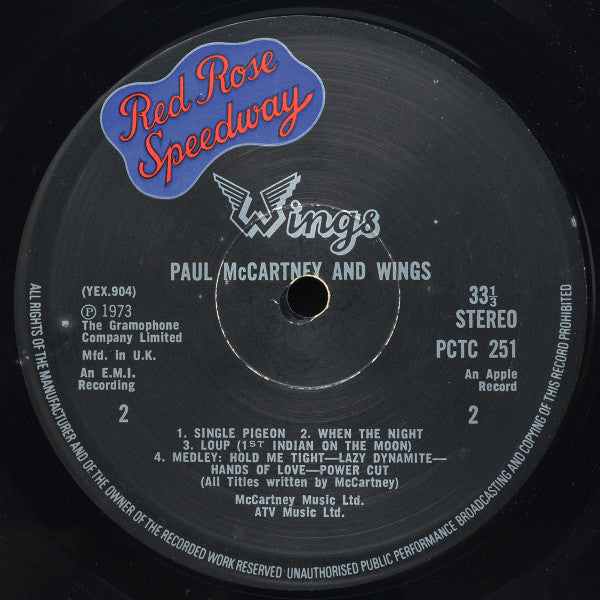 Red Rose Speedway