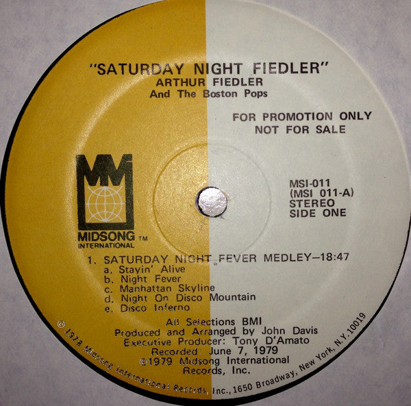 Saturday night Fiedler