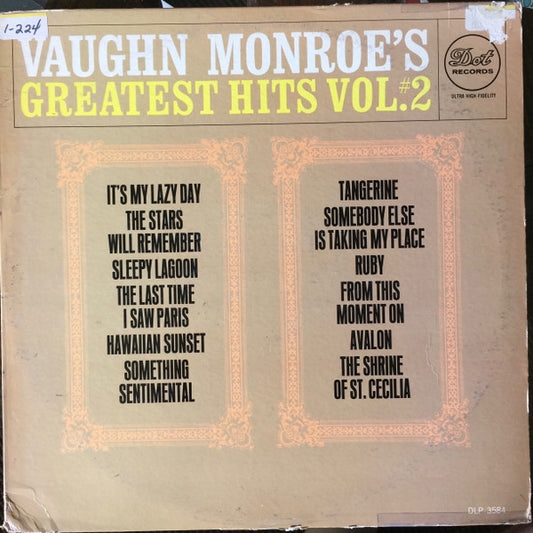 Vaughn Monroe's Greatest Hits, Vol.2
