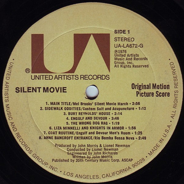 Silent Movie (Original Motion Picture Score)