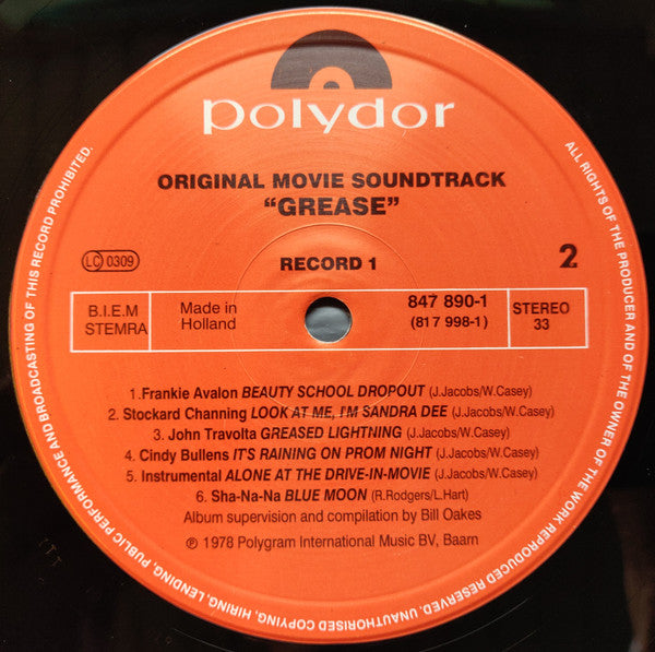 Grease (The Original Movie Soundtrack)