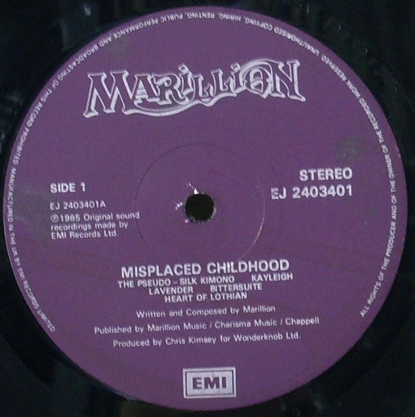 Misplaced Childhood
